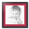 ArtToFrames 20x20" Matted Picture Frame with 16x16" Single Mat Photo Opening Framed in 1.25" Black and 2" Mat (FWM-4083-20x20)